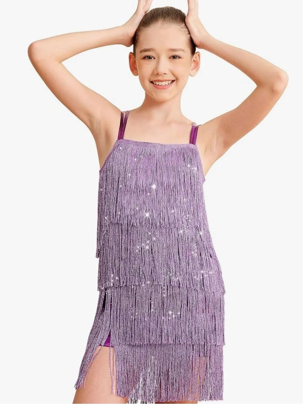 Girls' Size 7/8 1920s Flapper Dress